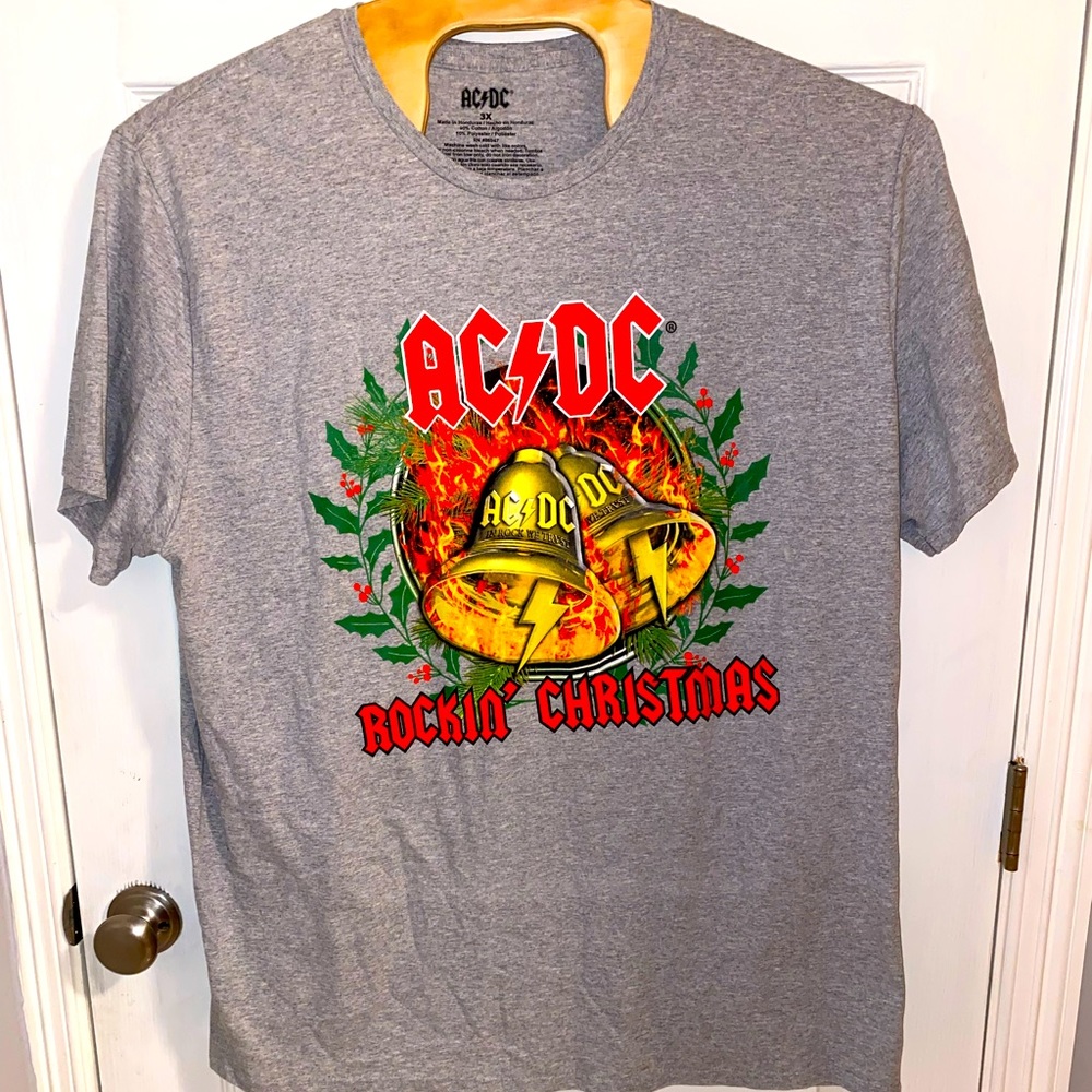 AC/DC Rockin’ Christmas 3X T-Shirt